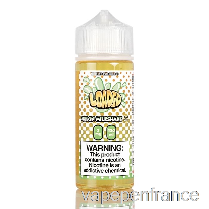 Milkshake Au Melon - E-liquide Chargé - Vapeurs Impitoyables - Stylo Vape 120 Ml 3 Mg